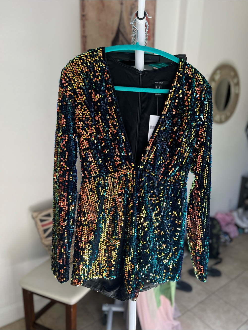 NYE or Club Sequined Jumpsuit